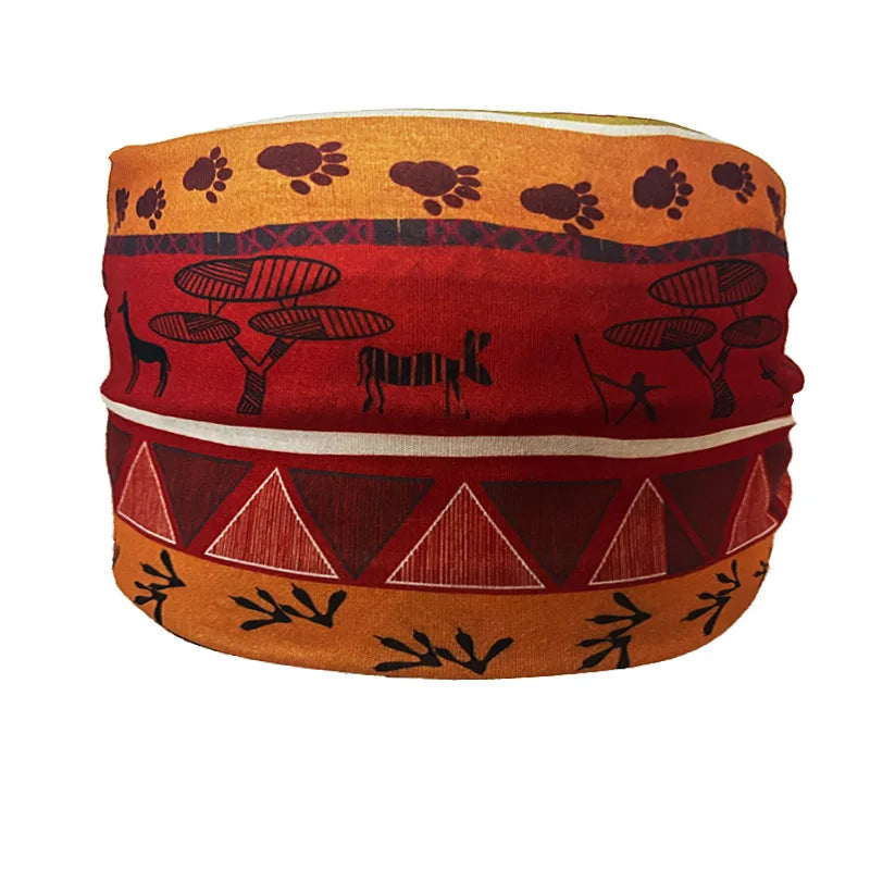 Boho Headbands For Women Fashion Wide Headscarf Bohemian Yoga Workout Head Bands Hair Accessories Band