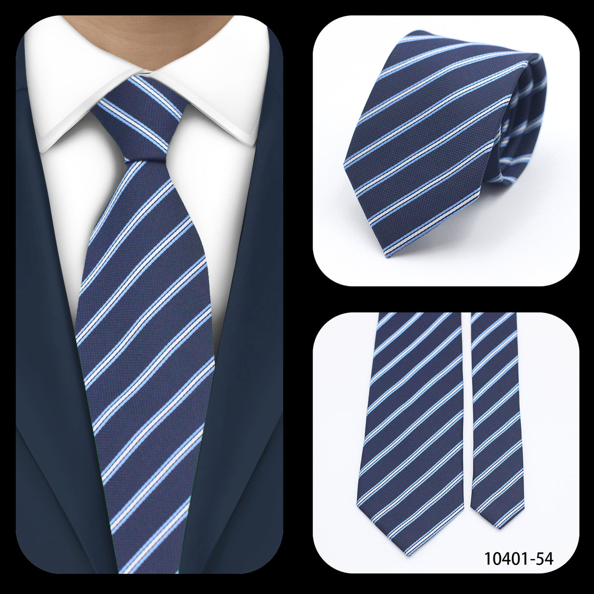 Cravates élégantes à pois pour hommes LYL 7 cm, cravate de luxe avec imprimé géométrique, cadeau pour invités, accessoires de festival pour gentleman