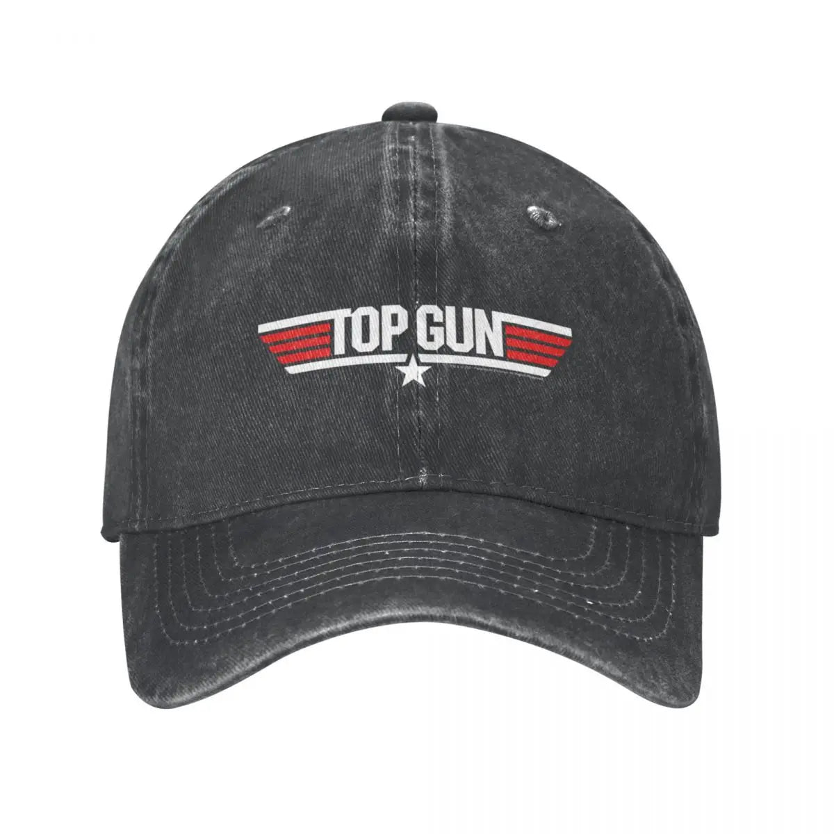 Casquette de baseball Top Gun Mavericks Film Vintage Homme Lavé Casquette de camionneur Décontracté Imprimé Sport Casquette Snapback Cadeau d'anniversaire