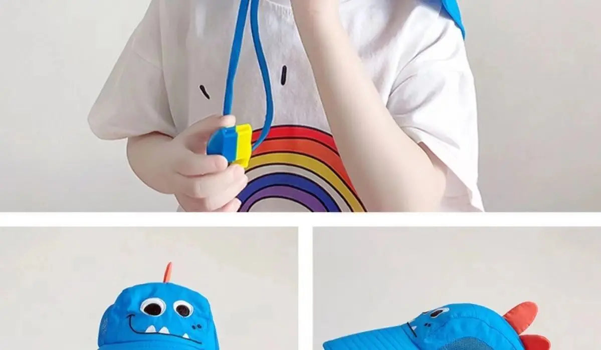Kid Hat Summer Cap Sun Kindergarten Children UV Protection Baby Boys Girls Sun Caps Going Out Beach Large Brim Fisherman M9
