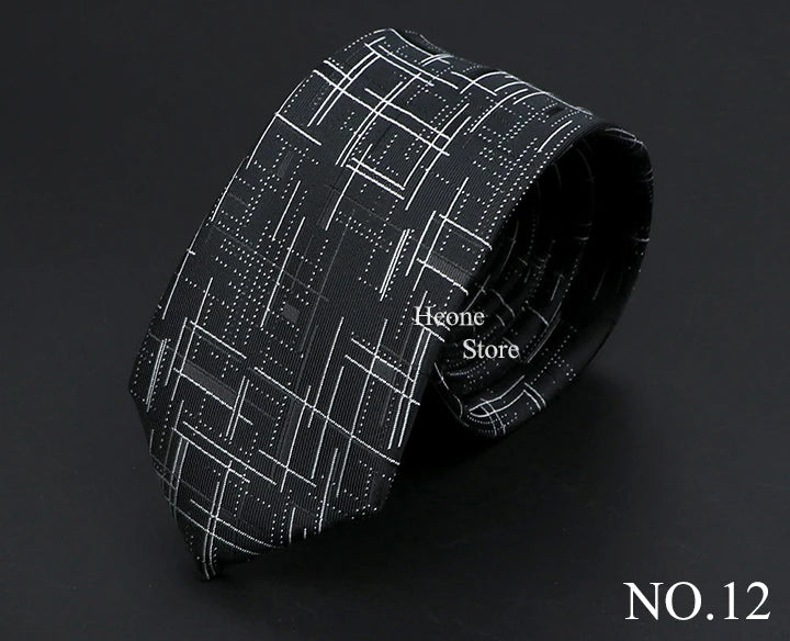 26 Styles Men's Jacquard Novelty Ties Skinny Floral Paisley Striped Necktie Business Narrow Suit Shirt Daily Wear Accessories