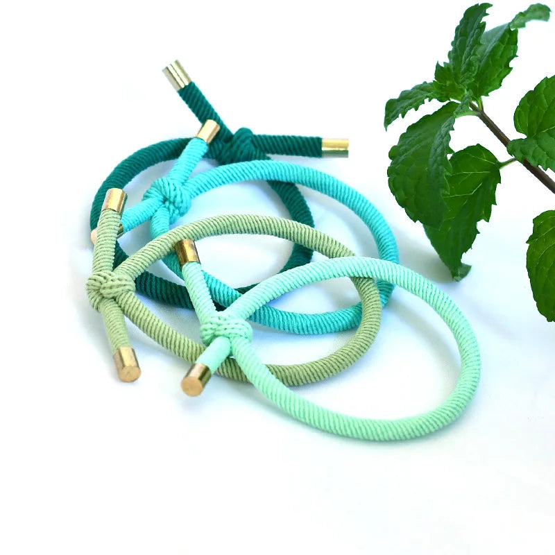 20pc/pack Women Elastic Hair Rubber Bands Stylish Girls Knotted hair Rope Scrunchies Tie Accessories Wholesale