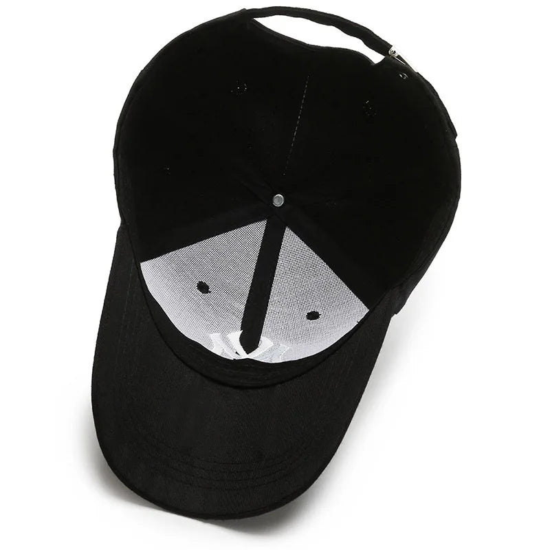 Casquettes de baseball à broderies tendance pour femmes et hommes, casquettes snapback, visières, chapeau de soleil, unisexe, réglables, en coton