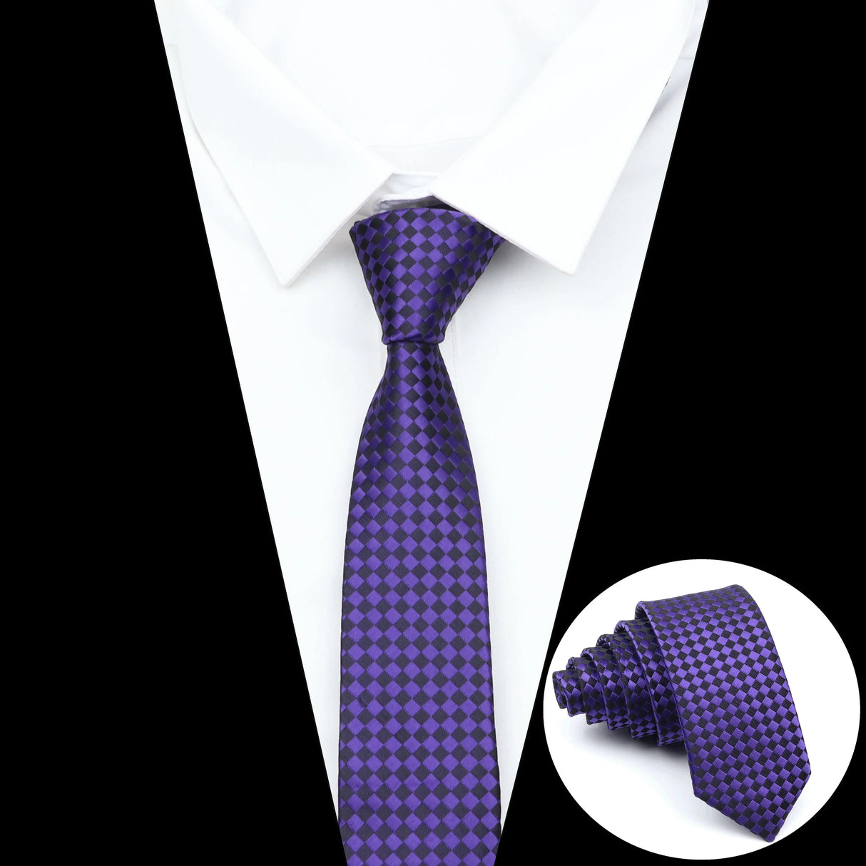 Cravates fines pour hommes et femmes, cravate fine à rayures, motif cachemire, 5 cm, tenue décontractée pour fête, mariage, col étroit, accessoire masculin