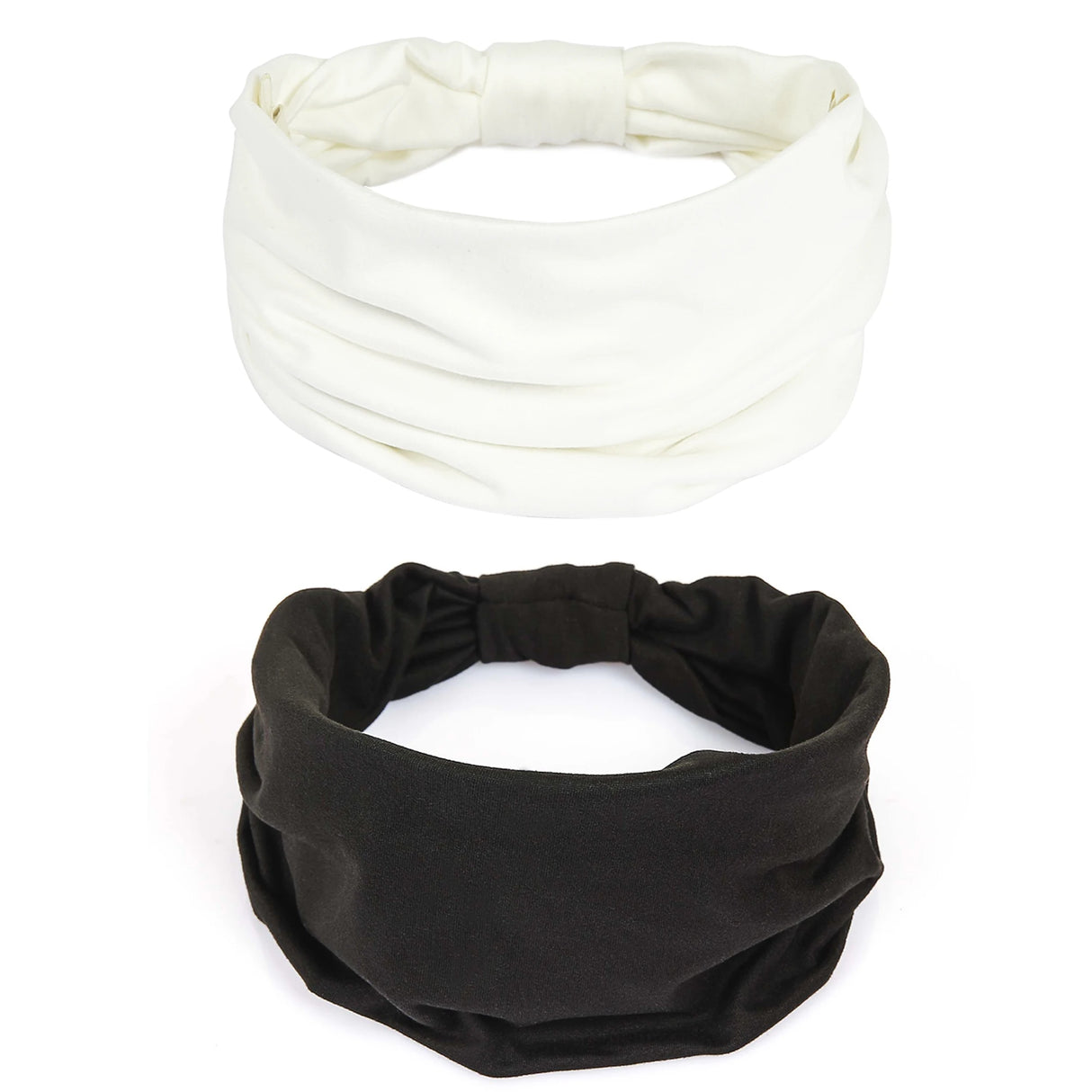 Wide Headbands For Women Non Slip Soft Elastic Hair Bands Yoga Running Sports Workout Gym Head Wraps Turbans Bandana