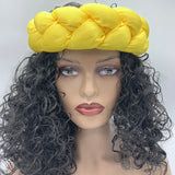 Bronzing Fabric Women's Headbands Elastic Braids Hair Bands Female Turban Cap Party Headwear Accessories Fashion Bandage Bandana