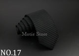 Cravate tissée jacquard pour homme, classique, à carreaux, rayée, en polyester, tendance, pour mariage, affaires, fête, costume, robe, cadeau