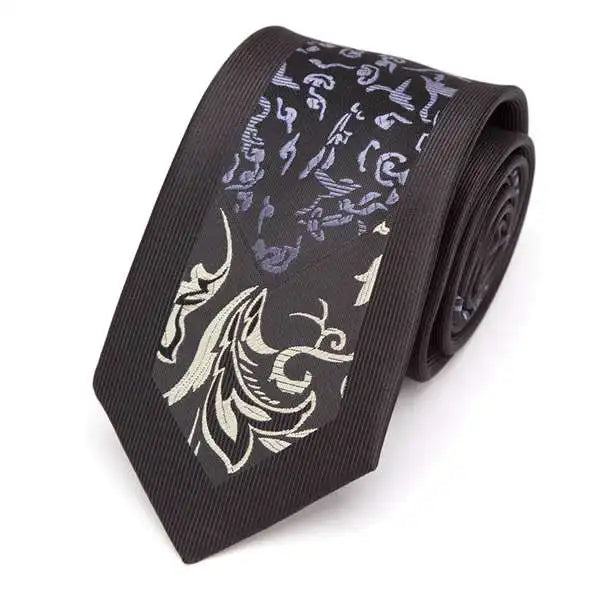 Cravate homme mode jacquard cravates pour hommes cravate luxueuse affaires robe de mariée cadeau chemise accessoires Corbatas Para Hombre