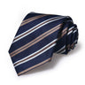 Cravate Huishi 8 cm à pois pour homme, slim, tendance, en polyester et microfibre, à carreaux, pour mariage