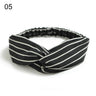 New Fashion Women Girls Bohemian Hair Bands Print Headbands Vintage Cross Turban Bandage Bandanas HairBands Hair Accessories
