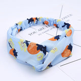 2020 Fashion Bohemian Headband Print Hairbands For Women Girls Vintage Cross Knot Turban Bandanas Headwear Hair Accessories