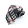 Nouvelles cravates en polyester TR souple pour hommes, fines, à carreaux, pour affaires, robe de mariée, papillon, accessoires de cou quotidiens