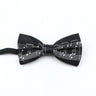 Nœud papillon en forme de note de musique, guitare, piano, pour adultes et enfants, accessoire fantaisie fait à la main pour fête de mariage, cadeau pour hommes