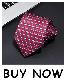 JEMYGINS Cravates de Noël pour hommes 9 cm en soie rouge de bonne qualité, ensemble de pinces à cravate imprimées pour fête, mariage, festival, cadeau