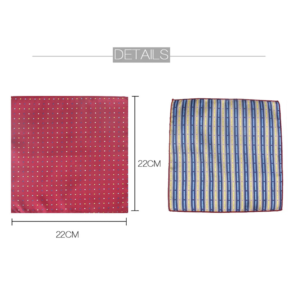 Pochette de costume pour hommes et femmes, serviette de poitrine à pois, mouchoir pour hommes, costumes pour hommes, mouchoir de poche, serviette de poche