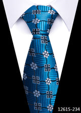 Cravate pour homme, 7,5 cm, de luxe, gris foncé, accessoires de mariage, à pois, pour le travail