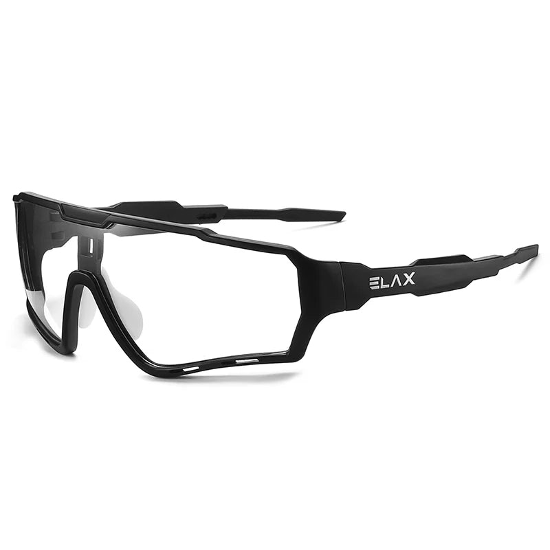 ELAX Brand New Style Photochromic Sunglasses Sports Men Women Mtb Bike Bicycle Eyewear Cycling Glasses