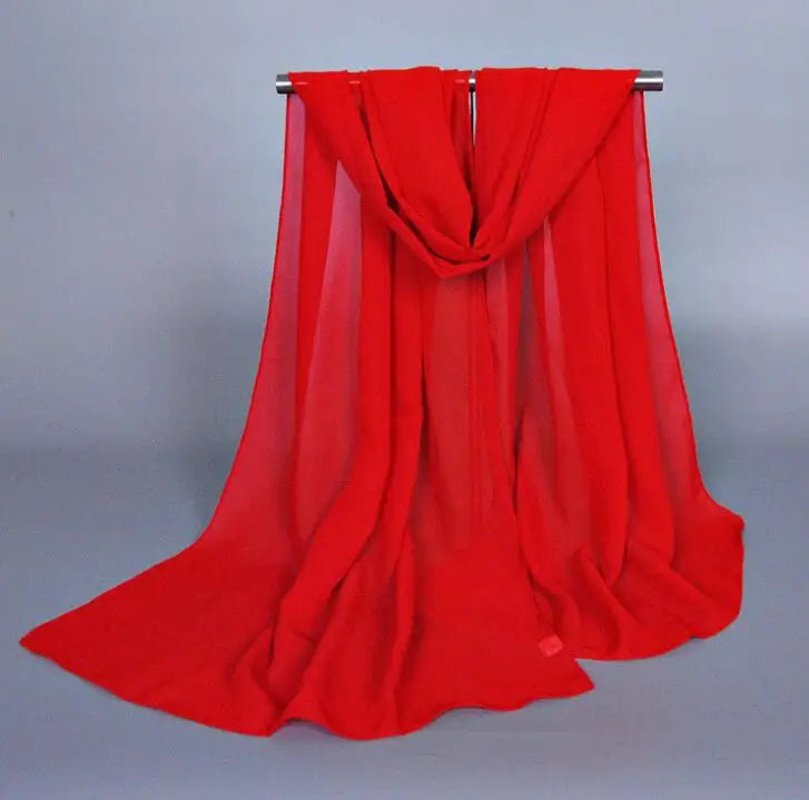 Foulard en mousseline de soie de luxe, foulard printemps-été, foulard pour femmes, châles de plage, bandana, bandeau, hijabs musulmans, foulard noir/écharpes