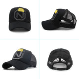 Casquette de baseball d'été pour bébés garçons et filles, chapeaux pour enfants, broderie de lettres, graffiti, snapback, chapeaux de soleil, casquette hip-hop en maille pour l'extérieur