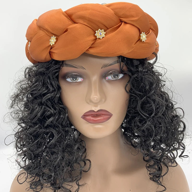 Women Braids Headbands Candy Color Elastic Hairbands Female Bandanas Girls Diamonds Hair Bands Headwear Accessories