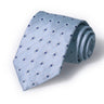 Cravate Huishi 8 cm à pois pour homme, slim, tendance, en polyester et microfibre, à carreaux, pour mariage