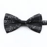 Nœud papillon en forme de note de musique, guitare, piano, pour adultes et enfants, accessoire fantaisie fait à la main pour fête de mariage, cadeau pour hommes