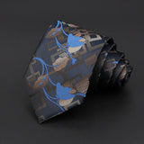 Classic Silk Men Tie Plaid Stripe Floral Ties Formal Wear Business Suit Jacquard Necktie Wedding Party Gift Daily Accessories