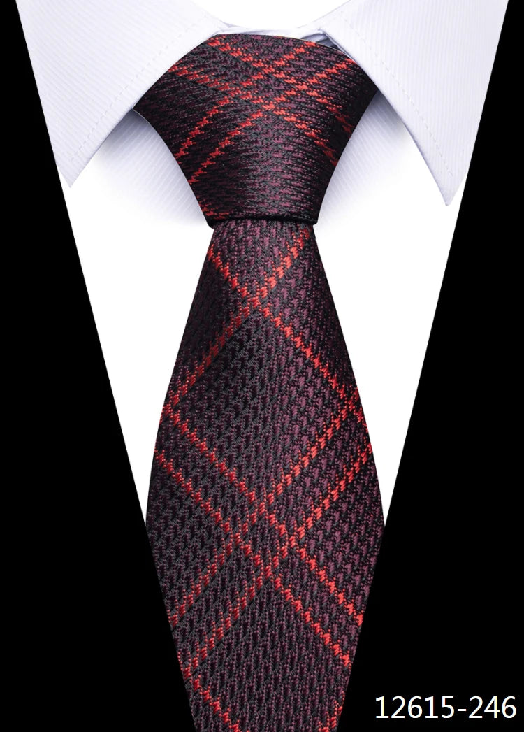 Cravate pour homme, 7,5 cm, de luxe, gris foncé, accessoires de mariage, à pois, pour le travail