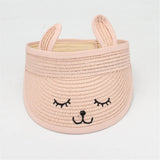 Cartoon Floppy Sun Hat for Kids Summer Beach Cap Sunshade Visor Top Unisex Baby Girl Boy Children's Sun Protection Accessory