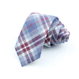 Nouvelles cravates en polyester TR souple pour hommes, fines, à carreaux, pour affaires, robe de mariée, papillon, accessoires de cou quotidiens