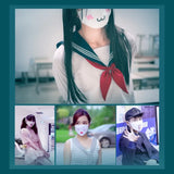 Cotton Kawaii Funny Anime Expression Mouth Face Mask Smile Breathable Masks For Korean Unisex Face Mouth Muffle Mask Accessories