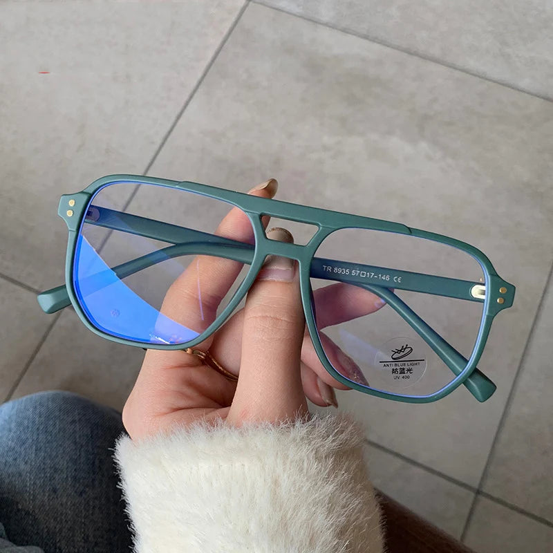New 2022 Unisex Blue Light Blocking Glasses For Women Fashion Anti Blue Ray Eyewear Men Computer Gaming Eyeglasses UV Protection