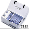 Cravates de marque 100 % soie, coffret cadeau, bureau, homme, classique, fête, mariage, rayées, 7,5 cm, soie, mariage, motif floral, cravate, mouchoir