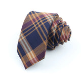Nouvelles cravates en polyester TR souple pour hommes, fines, à carreaux, pour affaires, robe de mariée, papillon, accessoires de cou quotidiens
