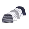 Newborn Boy Girl Hats and Mittens Sets Comfy Infant Baby 5Pcs Caps & 5Pcs Gloves Cotton Toddler Baby Accessorise