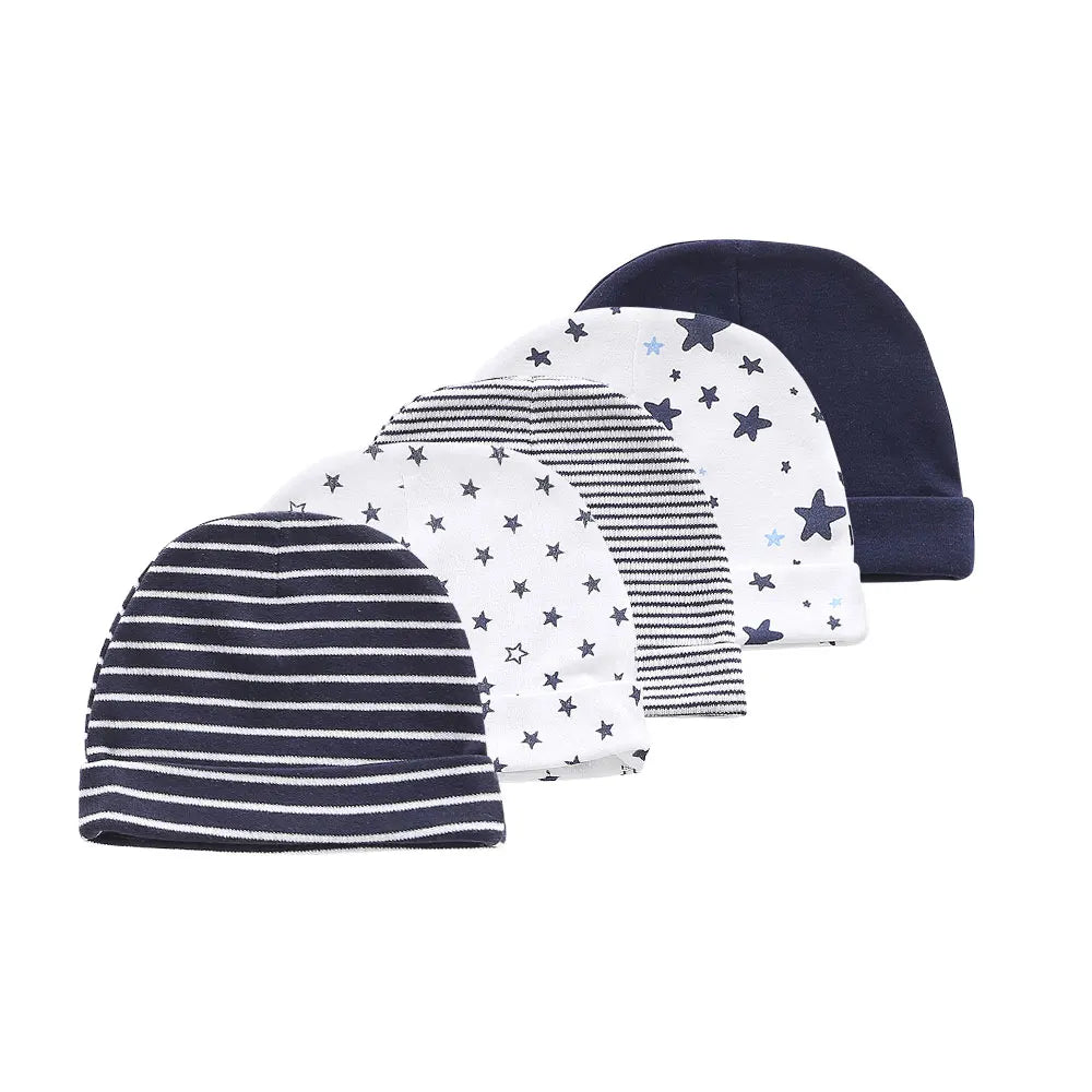 Bonnet et moufles pour nouveau-né, bonnet confortable pour fille et garçon, bonnet et gants en coton pour bébé de 0 à 6 mois