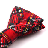 New Men Plaid Bowtie England Style Bow ties For Men Women Adjustable Boys Girls Bow Tie For Wedding Casual Cotton Suits Bowties