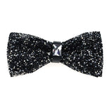 Nœud papillon rose diamant pour homme, nœud papillon strass, accessoire de mariage tendance