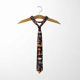 Cravate pour homme, motif animal drôle, motif paon, motif mathématique, en polyester, style décontracté, idéal pour les affaires ou les soirées.