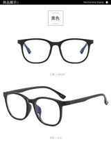 Transparent Computer Glasses Frame Women Men Anti Blue Light square Eyewear Blocking Glasses Optical Spectacle Eyeglass round