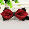 mens bow arrow red pointed black and gold fashion butterfly party wedding bow ties for men's girls boys bowtie kids be usable