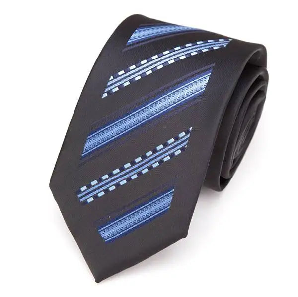 Cravate homme mode jacquard cravates pour hommes cravate luxueuse affaires robe de mariée cadeau chemise accessoires Corbatas Para Hombre