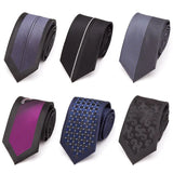 Cravate homme mode jacquard cravates pour hommes cravate luxueuse affaires robe de mariée cadeau chemise accessoires Corbatas Para Hombre