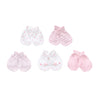 Newborn Boy Girl Hats and Mittens Sets Comfy Infant Baby 5Pcs Caps & 5Pcs Gloves Cotton Toddler Baby Accessorise
