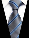 Corbatas de seda tejidas en jacquard con diseño de cachemira a cuadros para hombre, corbatas de 8 cm a rayas para trajes de negocios, bodas y fiestas.