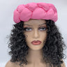 Bronzing Fabric Women's Headbands Elastic Braids Hair Bands Female Turban Cap Party Headwear Accessories Fashion Bandage Bandana