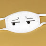 Cotton Kawaii Funny Anime Expression Mouth Face Mask Smile Breathable Masks For Korean Unisex Face Mouth Muffle Mask Accessories