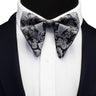 GUSLESON Fashion Paisley Bow Tie For Men Women Classic Big Bowtie For Party Wedding Bowknot Adult Mens Bowties Cravats Red Tie