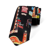Cravate pour homme, motif animal drôle, motif paon, motif mathématique, en polyester, style décontracté, idéal pour les affaires ou les soirées.
