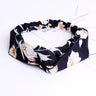 2020 Fashion Bohemian Headband Print Hairbands For Women Girls Vintage Cross Knot Turban Bandanas Headwear Hair Accessories